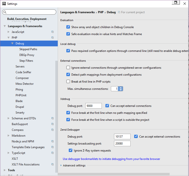 Settings/LangsPHPDebug